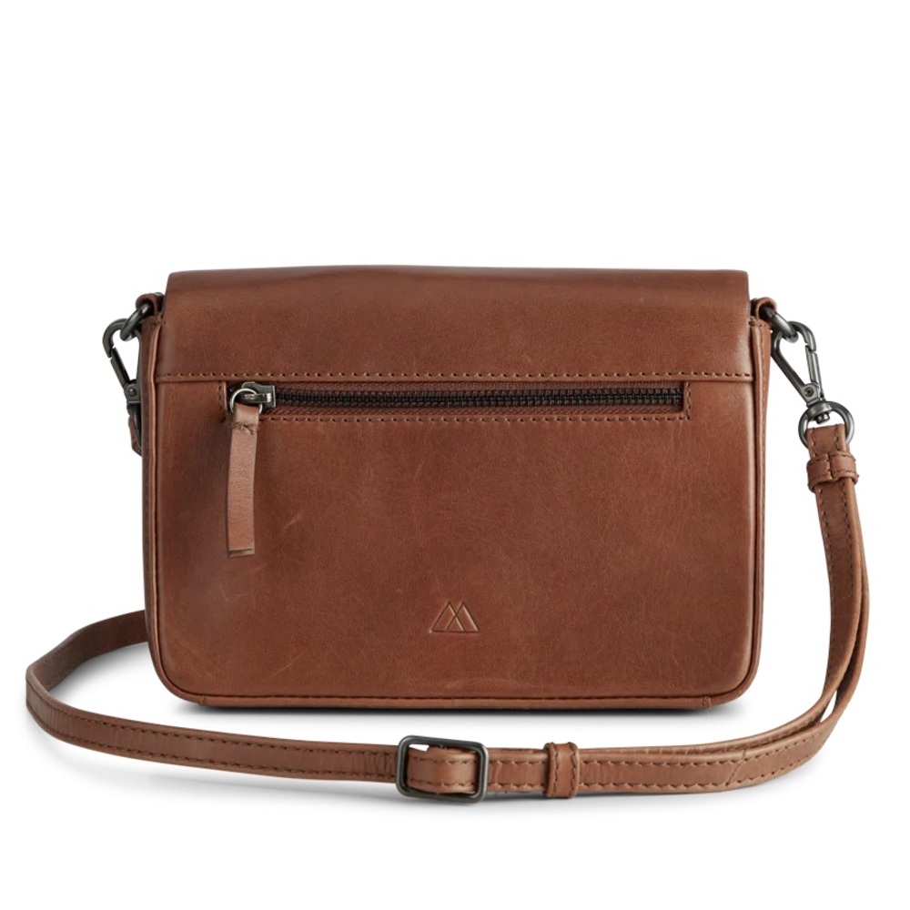 MAKE AN OFFER - MARKBERG Leather Flap Crossbody Bag